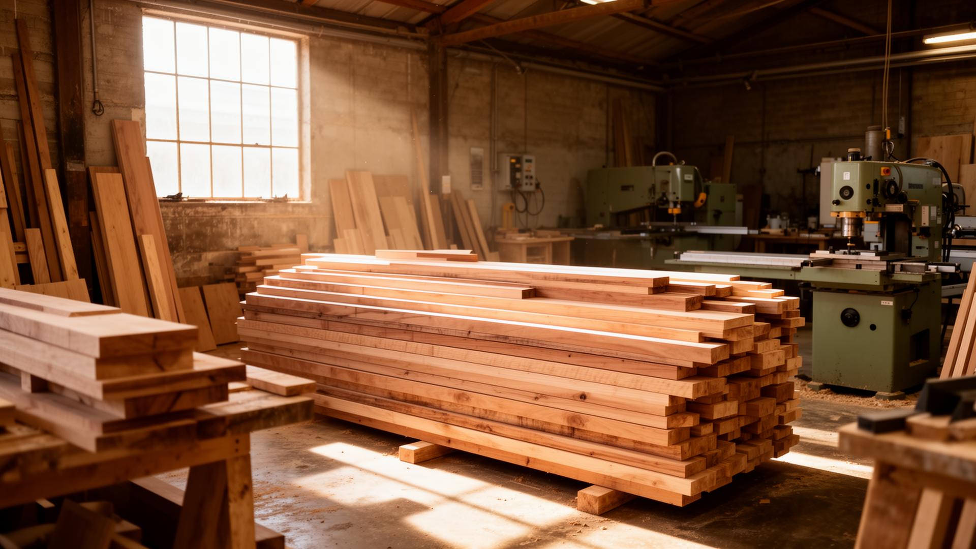 Inside the Woodcorp workshop